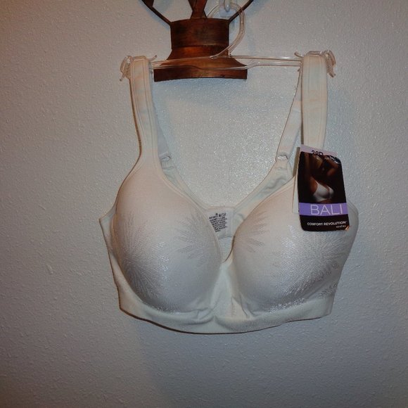 BALI Comfort Revolution Wire-Free Bra Style 3463 Size 38D
